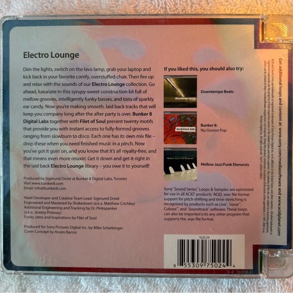 Sony ACID Loop Library Electro Lounge - Picture 3 of 7